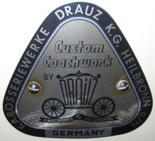 Drauz coachbuilder badge